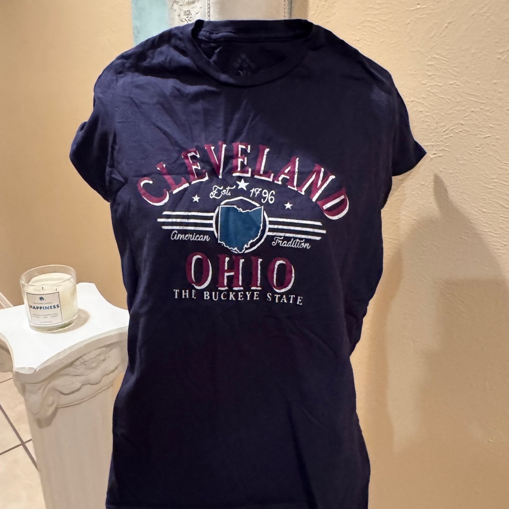 Cleveland Ohio Navy T-Shirt